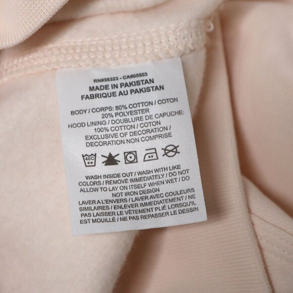 Nike Men's Club Fleece Hoodie Pullover Ice Peach Sweatshirt Sportswear - Picture 8 of 10